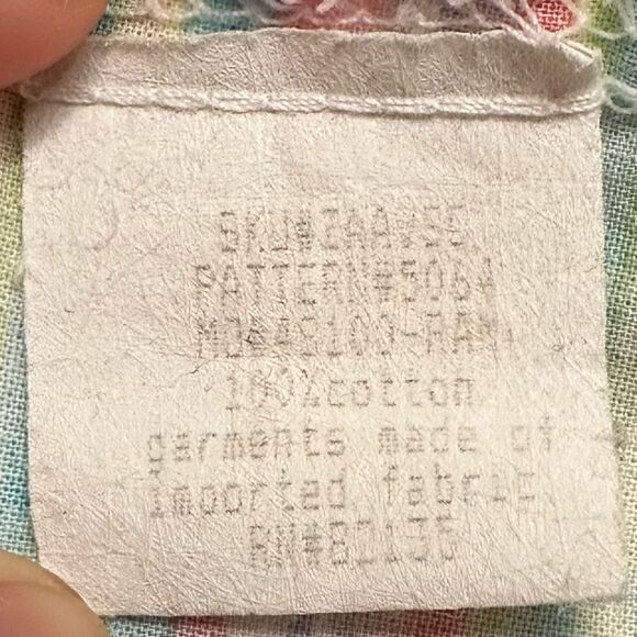 Fresh Produce 100% Cotton Multicolor Striped Sleeveles Button down Shirt - Picture 10 of 13